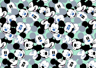 米奇图案背景图