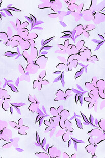 淡紫色花卉图案背景