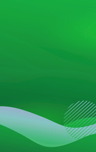 绿色渐变波浪背景图