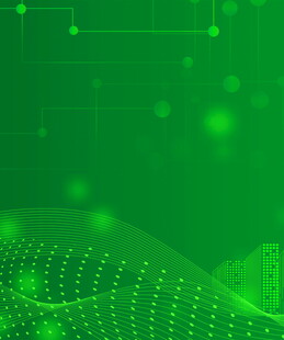 绿色科技风抽象背景图案