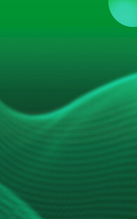 绿色波浪抽象背景图案