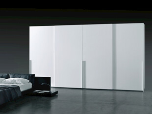 简约白色衣柜时尚卧室风