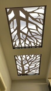 创意树状天花板艺术设计