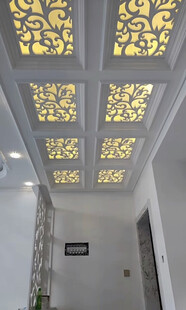 精致雕花天花板设计