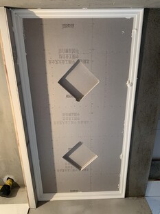 简约风格室内门特写