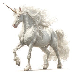 奔跑的梦幻独角兽