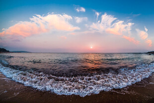 海边日落美景