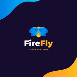FireFly品牌标志设计