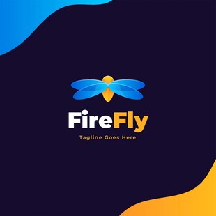 FireFly品牌标志设计