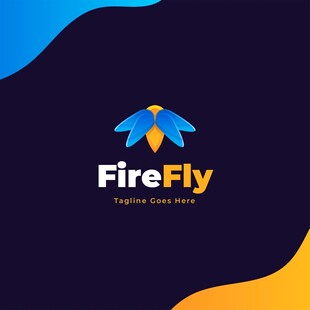 FireFly品牌标志设计