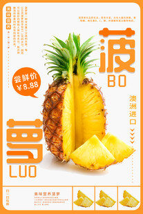 菠萝海报 