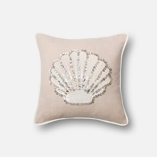 贝壳图案抱枕
