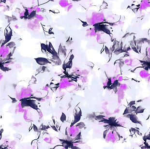 紫色花卉图案背景纹理
