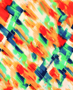 多彩几何抽象图案背景