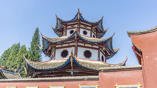 中式古塔 传统建筑之美