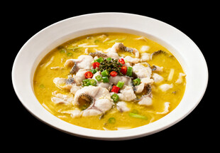 金汤酸菜鱼片汤