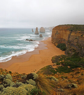 澳大利亚十二使徒岩海岸风光