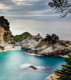 梦幻蓝湾海岸美景