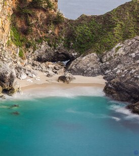 美丽海岸独特山海景观