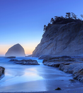 海边黄昏美景
