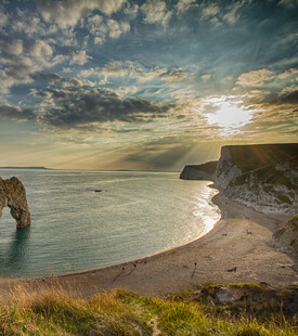 海边壮丽拱门景观
