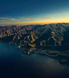 壮丽山海景观