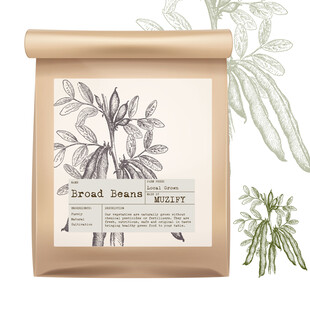 蔬菜包装设计 蚕豆