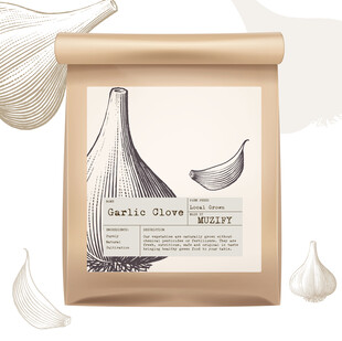 蔬菜包装设计 大蒜