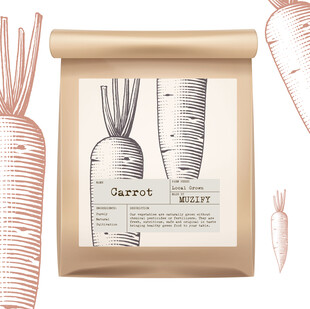 蔬菜包装设计 胡萝卜