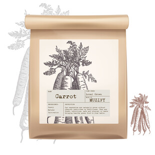 蔬菜包装设计 胡萝卜