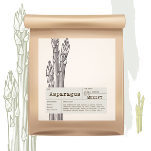 蔬菜包装设计 芦笋