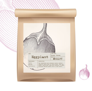蔬菜包装设计 紫茄
