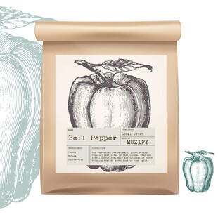 蔬菜包装设计 青椒