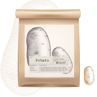 蔬菜包装设计 土豆