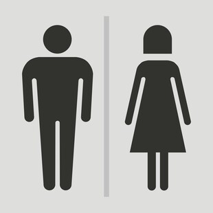 男女卫生间标识符号