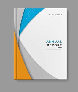 年度报告封面设计示例