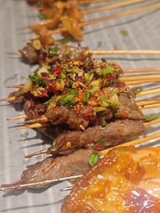 美味烤串诱人呈现