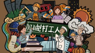 劳动节海报