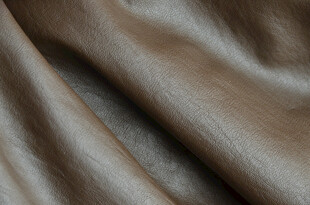 棕色柔软皮革纹理展示