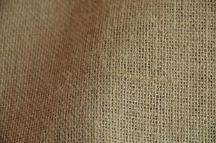棕色麻布纹理特写