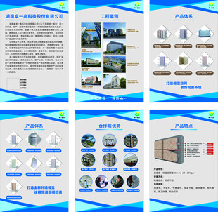 科技产品宣传页展示