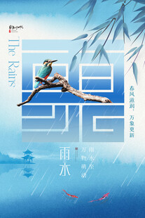 雨水海报 
