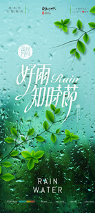 雨水海报