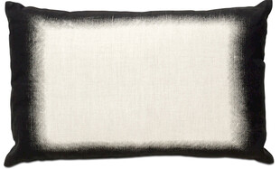 简约黑白渐变抱枕