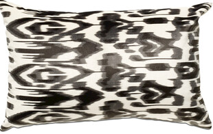 黑白几何图案抱枕
