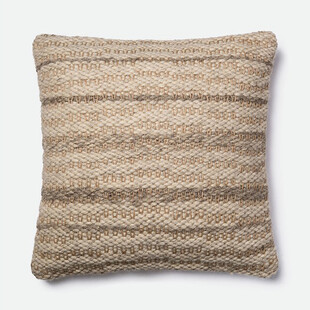 条纹针织抱枕