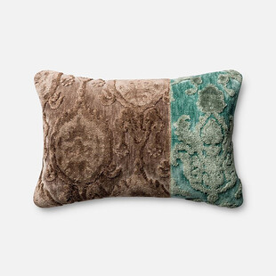 复古花纹拼接抱枕