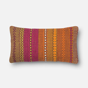 多彩条纹装饰抱枕
