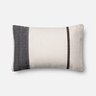 简约条纹拼色抱枕