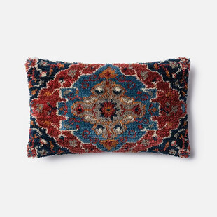 复古花纹长形抱枕